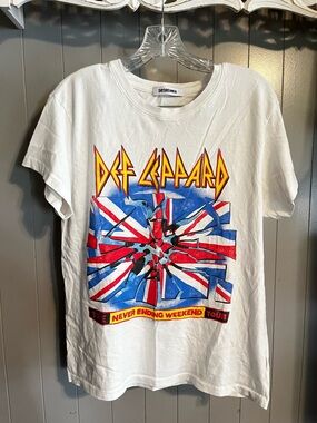 Daydreamer Def Leppard "1993 Never Ending Weekend Tour" band t-shirt
